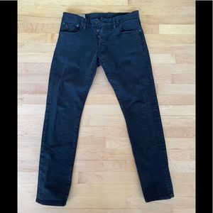 Polo RL Black Jeans 32 30